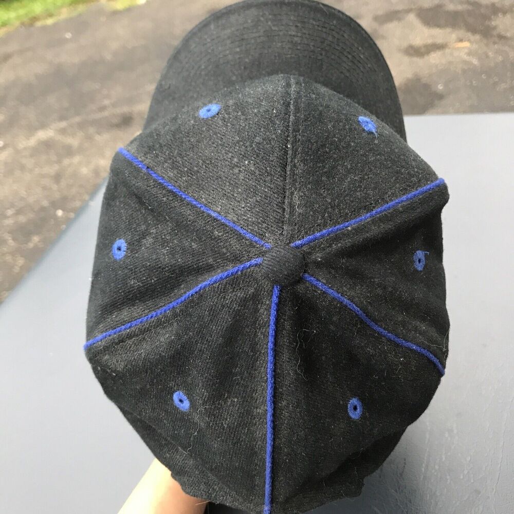 NEW Black Dodge Motorsports Strapback Hat Cap DP Racing Chrysler Corporation USA - Picture 3 of 4